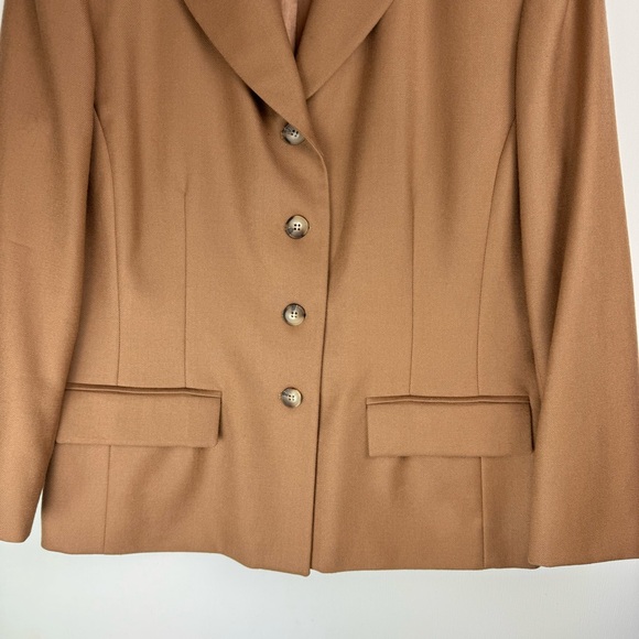 Vtg Pendleton Womens Wool 2 Piece Set Sz 10 Blazer Jacket Skirt - Picture 7 of 16